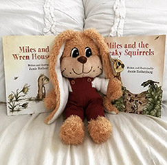 Bundle deal! Buy plush Miles and both books in the series. <br>Only $40 Bundle deal! Buy plush Miles and both books in the series. <br>Only $40